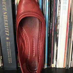 Frye flat shoes